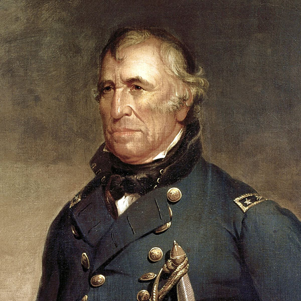 Portrait of Zachary Taylor, the 12th President of the United States