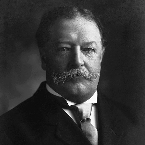 Portrait of William Howard Taft, the 27th President of the United States
